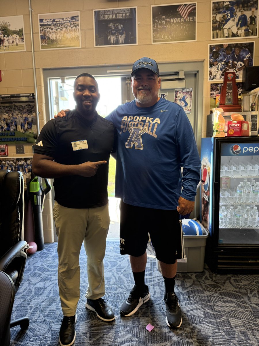 Khalil Pope, MSM (@coachkhalilp) on Twitter photo Apopka High School 📍<a href="/ApopkaFootball/">Apopka Football</a>
<a href="/SEUFireFootball/">Southeastern Football</a> appreciates you 🤝
#ApopkaVSEverybody ‼️
#FuelTheFire 🔥 Apopka High School 📍<a href="/ApopkaFootball/">Apopka Football</a>
<a href="/SEUFireFootball/">Southeastern Football</a> appreciates you 🤝
#ApopkaVSEverybody ‼️
#FuelTheFire 🔥