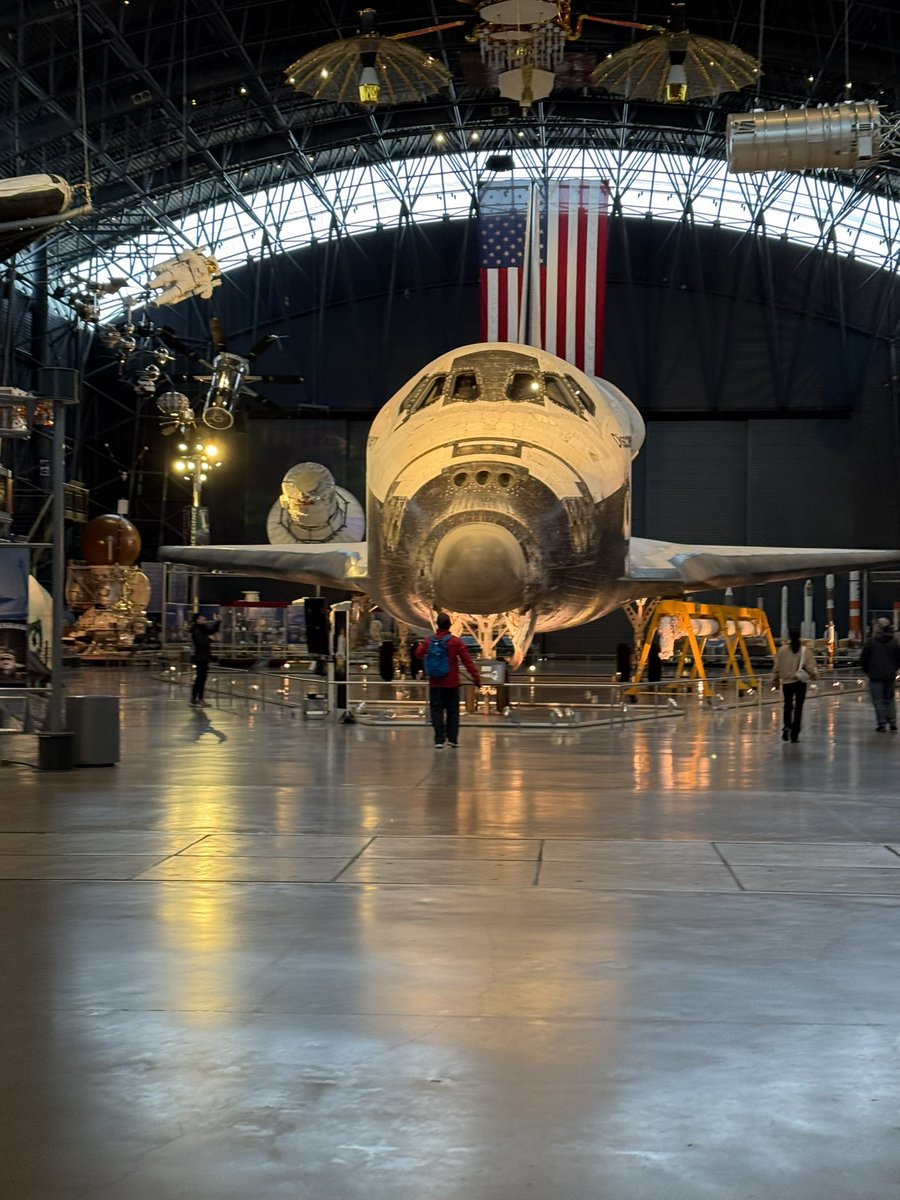 Spaceboffins's tweet image. Museum photos from the Udvar Hazy in the US which features in our latest podcast. Recognise that experimental NASA craft from a certain TV series anyone?