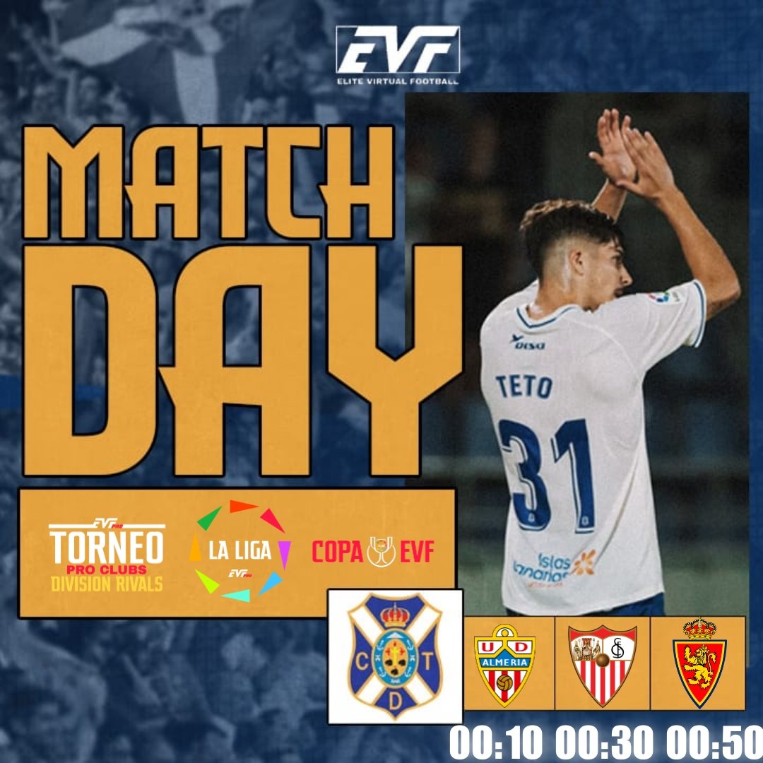 Big games tonight!!

@EVFALMERIA 
<a href="/EVFSEVILLA/">EVF SEVILLA FC</a> 
<a href="/RealZaragoza/">Real Zaragoza</a>