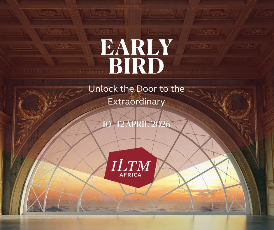Unlock the extraordinary at ILTM Africa, 10–12 April 2026!

Early Bird Exhibitor Applications now open.

Meet elite buyers. Showcase your brand.

Space is limited — apply now: bit.ly/3Gk9ZLe

#ILTMAfrica #ILTM26 #LuxuryTravel #Events #UnlockTheExtraordinary #EarlyBird