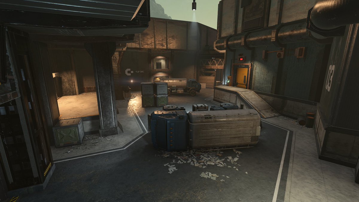 AntwonBloo49's tweet photo. EXCLUSION ZONE 🔫 

Asymmetrical map made for Halo Infinite new gamemode Seek and Deploy. Inspired by H3 The Strom/Floodgate 

LD : @Frenchyssss &amp; @BlazeDillon 
Environmental Artist: @Frenchyssss &amp; Zaffiro Creep
Lighting Artist: @GlxTheForger 

Bookmark▶️https://t.co/AUpzupW8Wq https://t.co/ptpi77dLUa