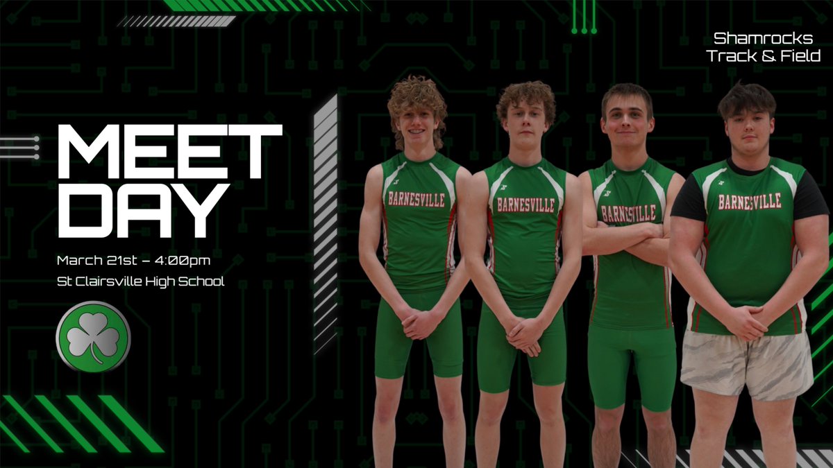 OHSAA Division 2 East District Championships
St Clairsville, OH

Field Events:  4:00pm
Running Events:  5:00pm