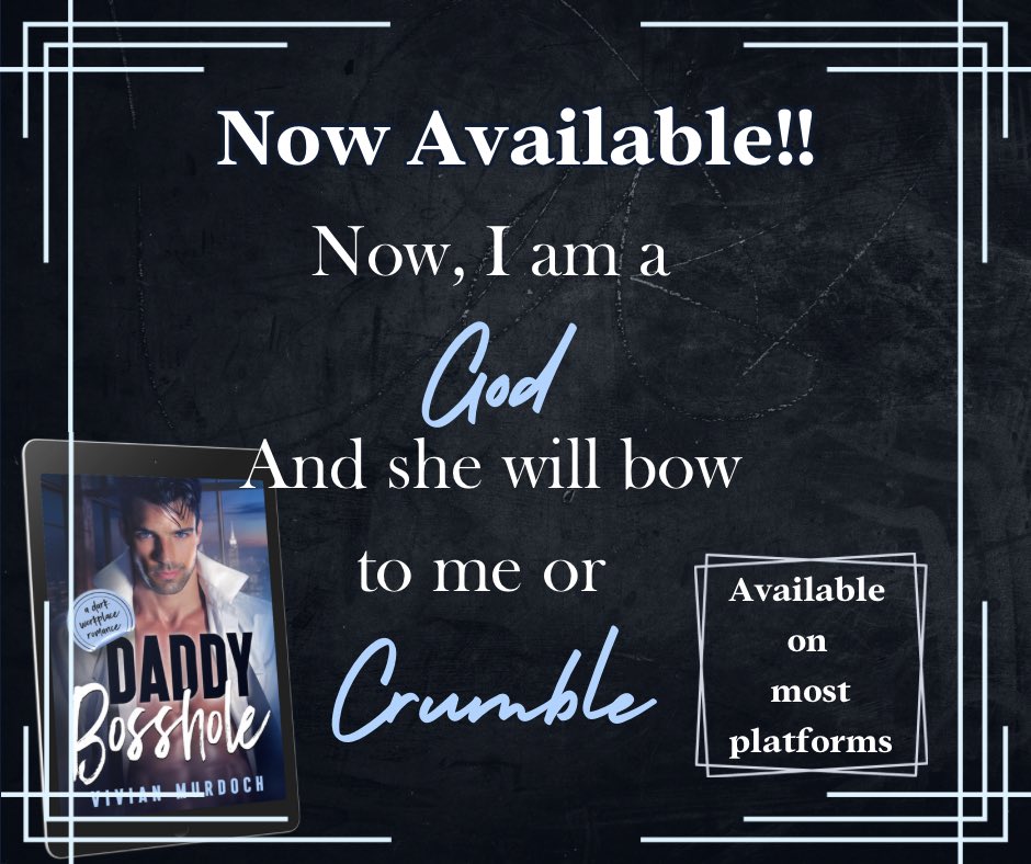 💼  Daddy Bosshole 💼

😈ubl: books2read.com/daddy-bosshole 😈

💼 Call me Daddy 😩
😈 Competency kïnk
💼 Bülly boss
😈 Workplace romance
💼 Grumpy x sunshine
😈 Stâlker
💼 OBSESSED