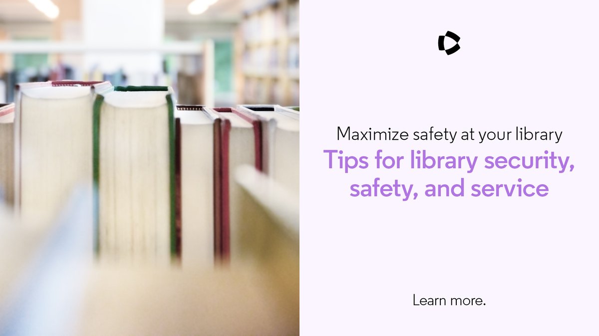 iii_Innovative's tweet image. From inspections and mental health training to Code Pink awareness and safe room essentials. Every step matters.

Explore library safety strategies shared by Dr. Steve Albrecht, expert in library workplace safety.

🔗More on our website: ow.ly/fp9v50VP8jh

 #LibrarySafety