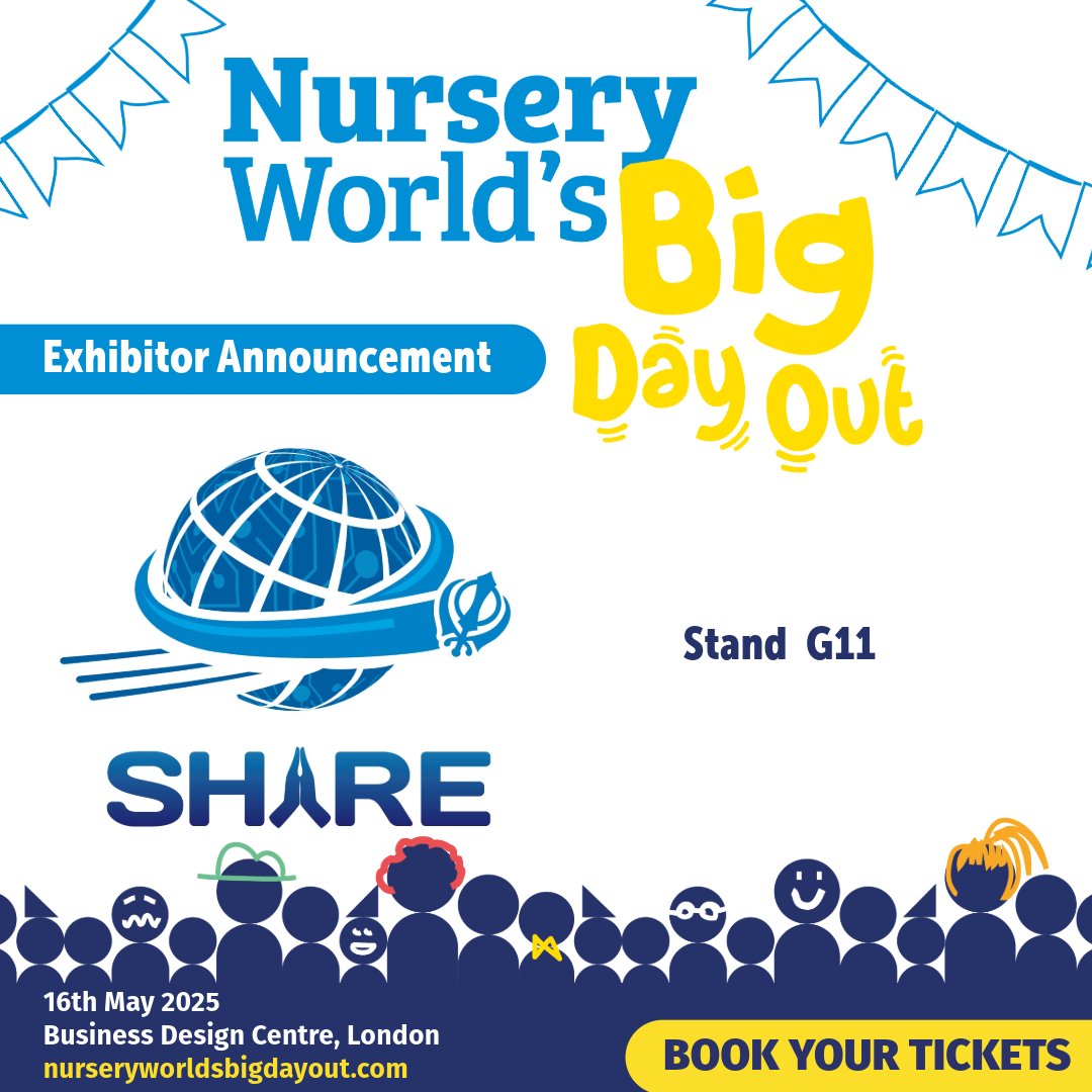 We welcome SHARE Charity UK to #NWBigDayOut2025! 🥳 

For more information visit 👉sharecharityuk.com
Book your tickets here 👉ow.ly/T9Uu50V6NnC