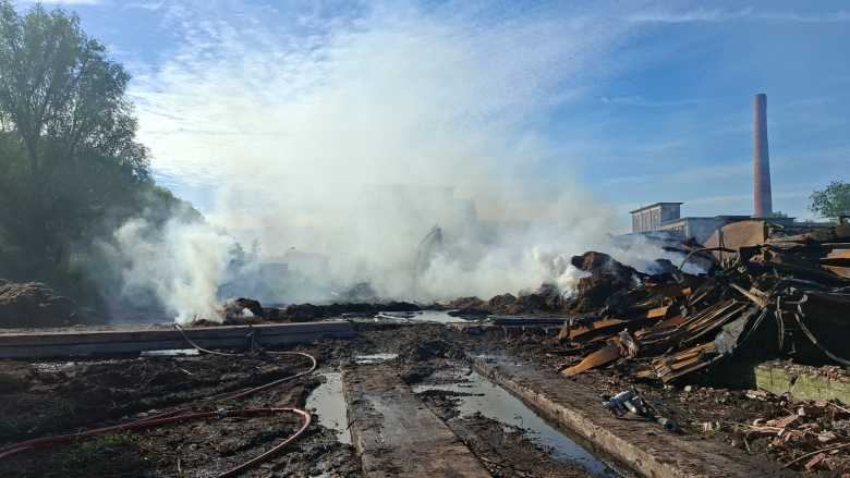 Brand Oude Pekela onder controle