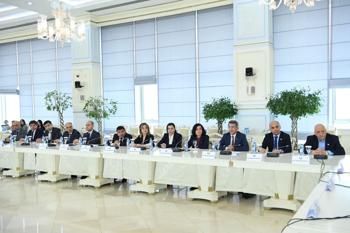 Milli Məclisin Beynəlxalq münasibətlər və parlamentlərarası əlaqələr komitəsinin “Qlobal Cənubun yüksəlişi və Qərb: Azərbaycanın rolu, əməkdaşlıq və inkişaf üçün yeni imkanlar” mövzusunda genişləndirilmiş iclası keçirilib