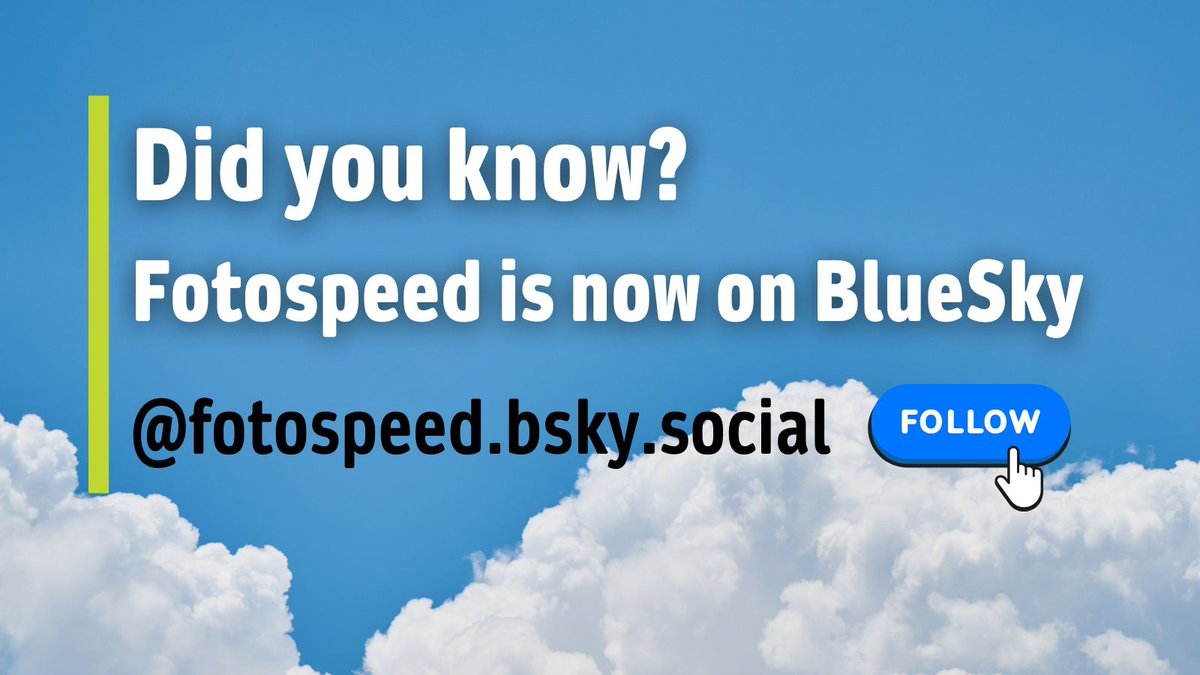 🚨 Exciting news! Fotospeed is now on Blue Sky! 🖨️💙

Share the news and give us a follow for all the latest Fotospeed updates.

bsky.app/profile/fotosp…

#Fotospeed #Printing #Photography