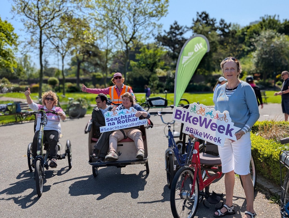 age_cycling's tweet image. Bike Week at the @TheBikeHub_ie goes to Blackrock Park. Fun for all ages and abilities.
@dlrcc
@dlrSportsTeam
@cyclistie