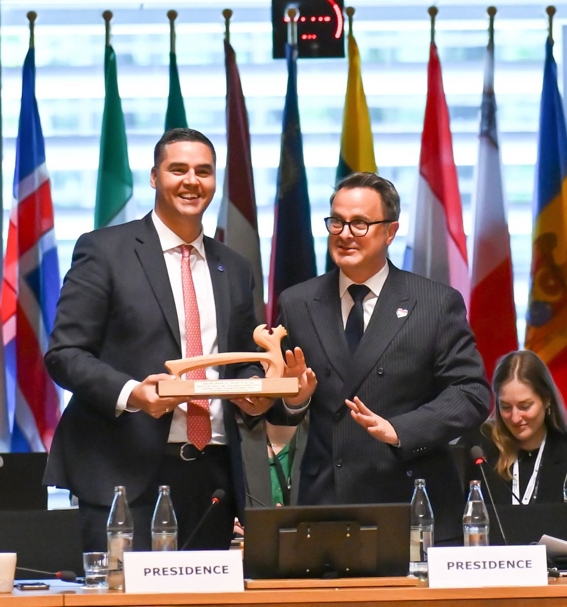 Ian Borg (@deputypmianborg) on Twitter photo It is an honour for #Malta to take on the Presidency of the <a href="/coe/">Council of Europe</a> today, during the 134th session of the Committee of Ministers, in #Luxembourg.
#Malta steps into this role with gratitude, commitment, and a deep sense of responsibility, to protect the most vulnerable and uphold It is an honour for #Malta to take on the Presidency of the <a href="/coe/">Council of Europe</a> today, during the 134th session of the Committee of Ministers, in #Luxembourg.
#Malta steps into this role with gratitude, commitment, and a deep sense of responsibility, to protect the most vulnerable and uphold