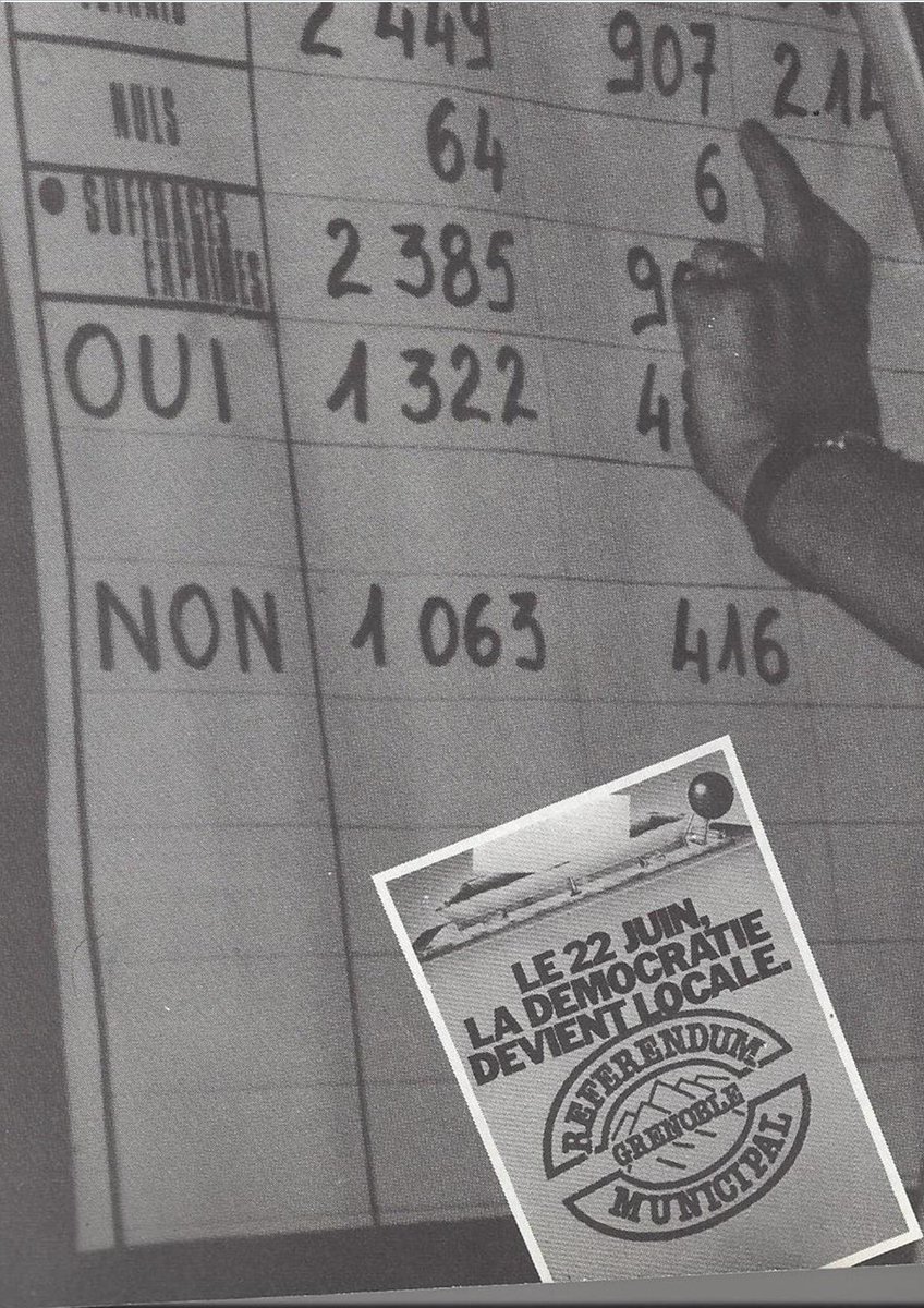 Au moment où il est tant question du référendum sur le plan national, pour rappel, Grenoble et son 1er référendum sur le tramway : exprimeo.fr/article/15580/…  #Referendum #Grenoble #tramway