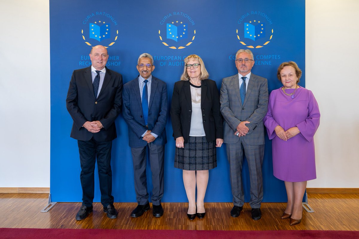 Laima Andrikienė (@andrikiene) on Twitter photo On 13 May, at <a href="/EUauditors/">European Court of Auditors</a>, we welcomed Mr Ramanathan, <a href="/UN/">United Nations</a> Assistant Secretary-General, and his team for a lunch with my colleagues, Members of Chamber III.
We had a productive exchange on global challenges 🌍, UN interventions 🕊️, and audit priorities. On 13 May, at <a href="/EUauditors/">European Court of Auditors</a>, we welcomed Mr Ramanathan, <a href="/UN/">United Nations</a> Assistant Secretary-General, and his team for a lunch with my colleagues, Members of Chamber III.
We had a productive exchange on global challenges 🌍, UN interventions 🕊️, and audit priorities.