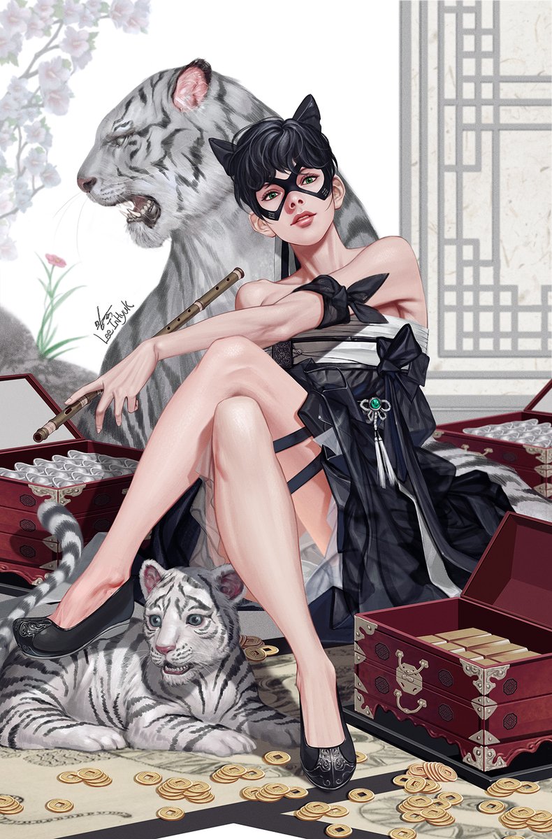 inhyuklee's tweet image. Catwoman #76 (in Korea) cover by me.
- Cover C InHyuk Lee Variant
• Release Date: May 21, 2025