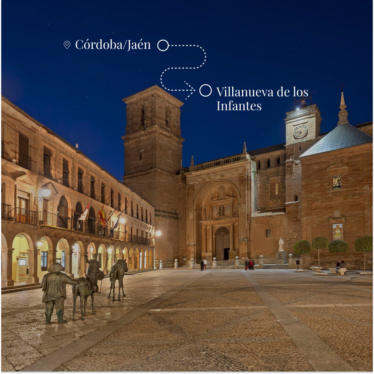 ¡A un paso de ti!
¿Madrid, Valencia o Andalucía? Castilla-La Mancha te espera muy cerca:
🚗 Consuegra (Toledo).
🚗 Jorquera (Albacete).
🚗 Villanueva de los Infantes (Ciudad Real).

Escápate este finde a #CastillaLaMancha