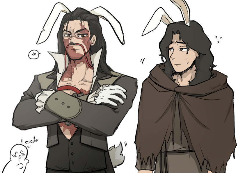 LezyReal's tweet photo. Mr.White Rabbit! :D

#dmcnetflix #DevilMayCryNetflix #dmc https://t.co/4tw0mz4jGJ