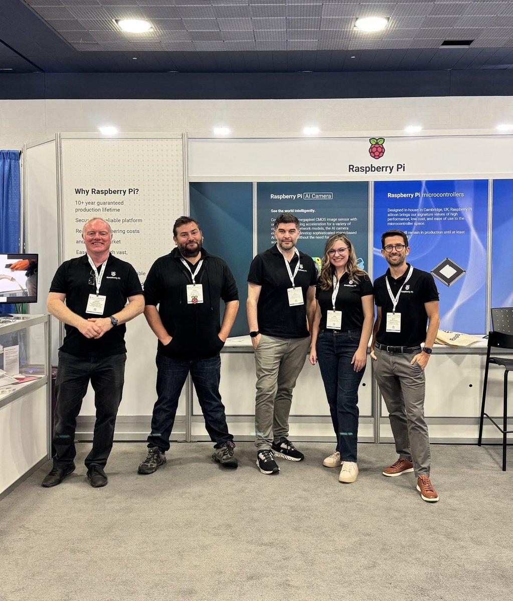 Raspberry Pi (@raspberry_pi) on Twitter photo Hello <a href="/AutomateShow/">Automate Show</a> 👋
There are still two days left to visit the Raspberry Pi booth for your chance to win a Raspberry Pi 5 or a Compute Module 4 Development Kit.
Come and say hi, we’re VERY nice.
#Automate2025 Hello <a href="/AutomateShow/">Automate Show</a> 👋
There are still two days left to visit the Raspberry Pi booth for your chance to win a Raspberry Pi 5 or a Compute Module 4 Development Kit.
Come and say hi, we’re VERY nice.
#Automate2025