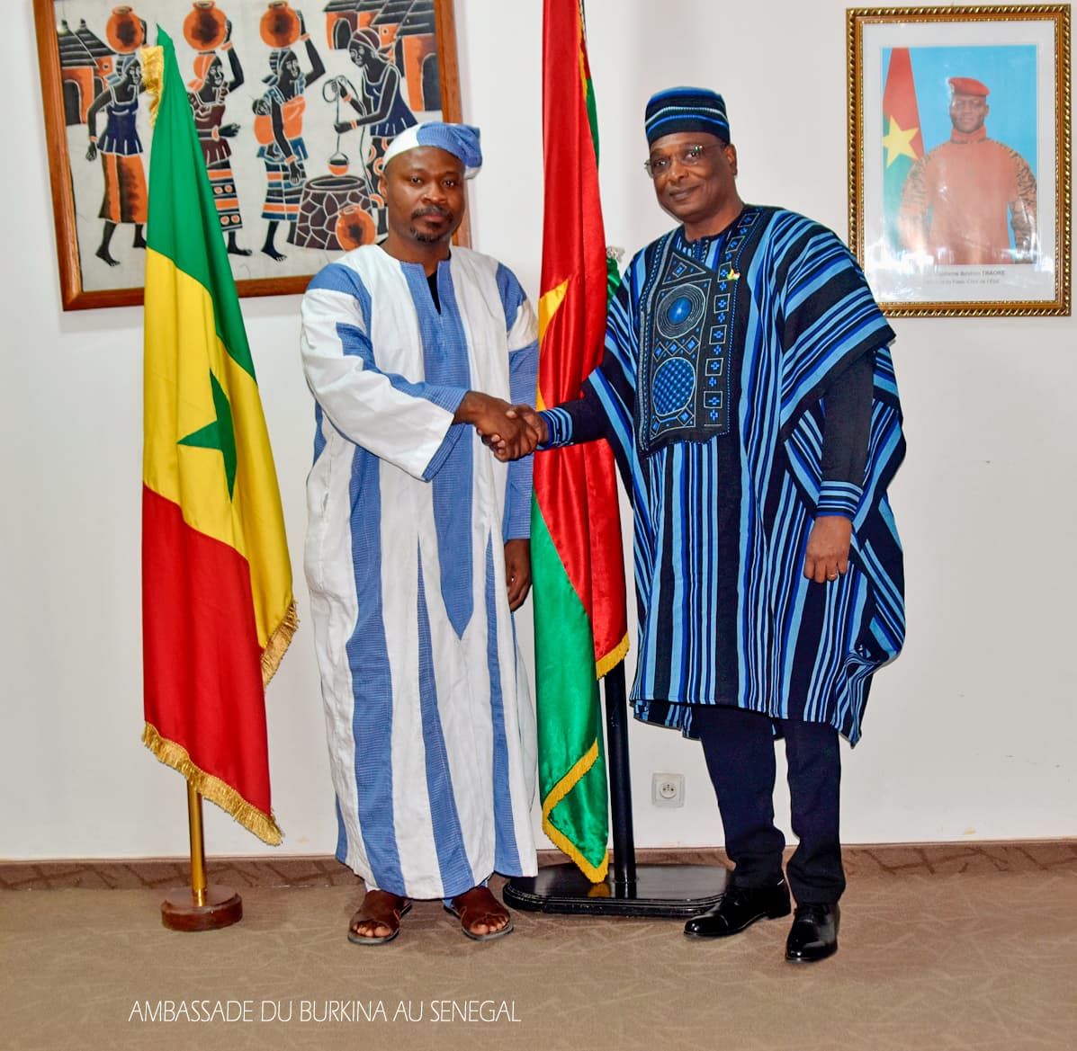 Tout mon soutien au peuple du Burkina Faso et à ses dirigeants dans leur lutte pour la souveraineté, pour la sortie de l'appauvrissement, du chômage, de l'exploitation... 
GMS,