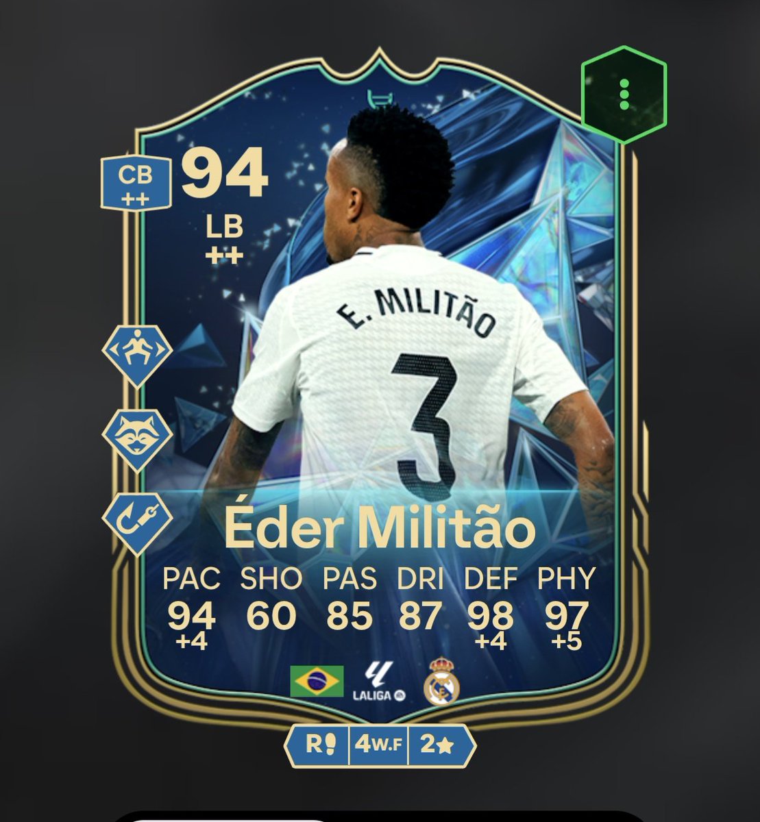 The question is whether I give the Bruiser plus to him or  to Daddy Thuram? (Both will be used as CB's)  #FC25