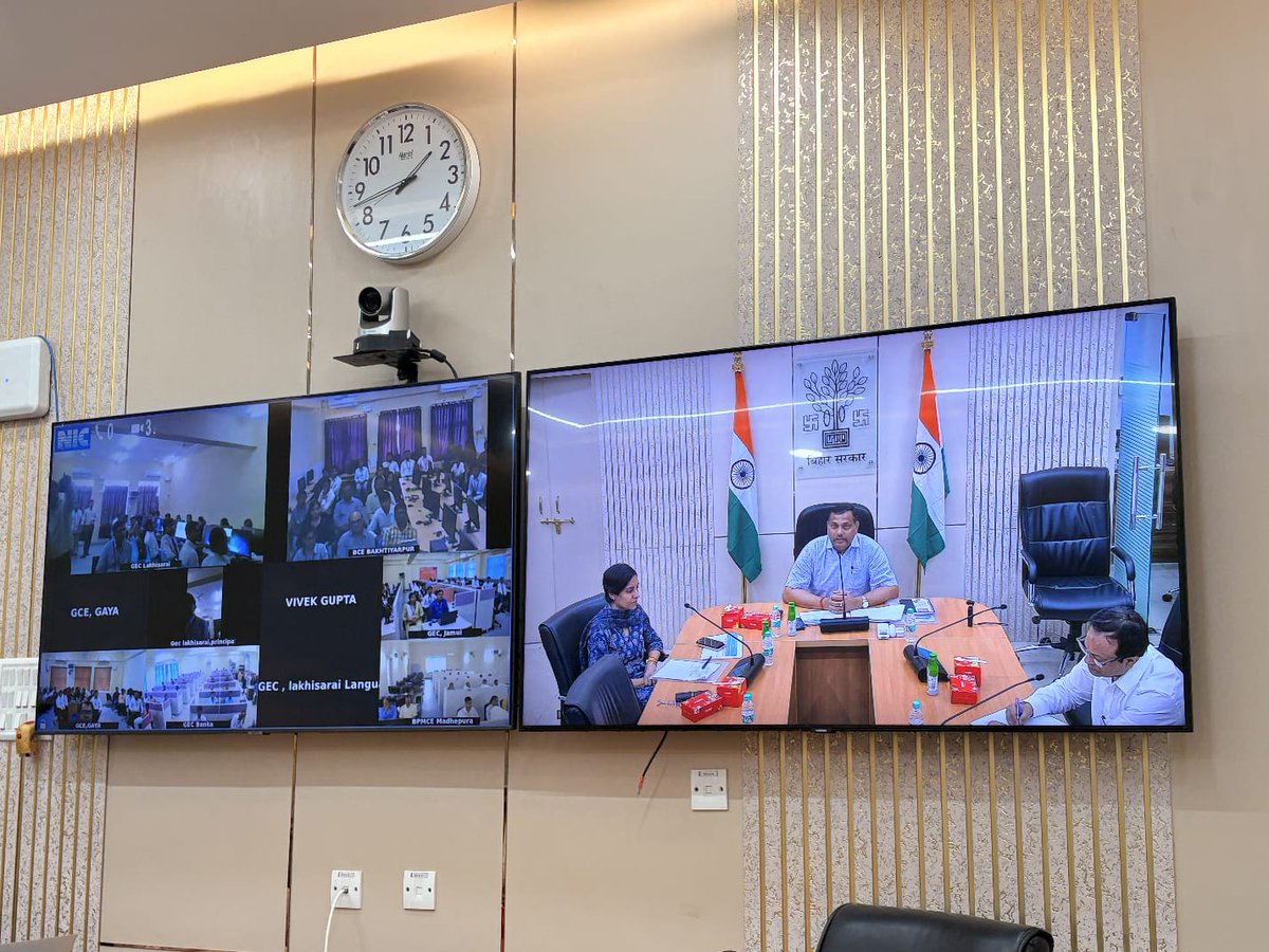 GEC_Jamui's tweet photo. The Bihar government on Tuesday (May 13, 2025) launched foreign language courses in French and German across 15 Government Engineering Colleges (including GEC Jamui), under the Department of Science, Technology and Technical Education (DSTTE). https://t.co/cAY7M6EmbG