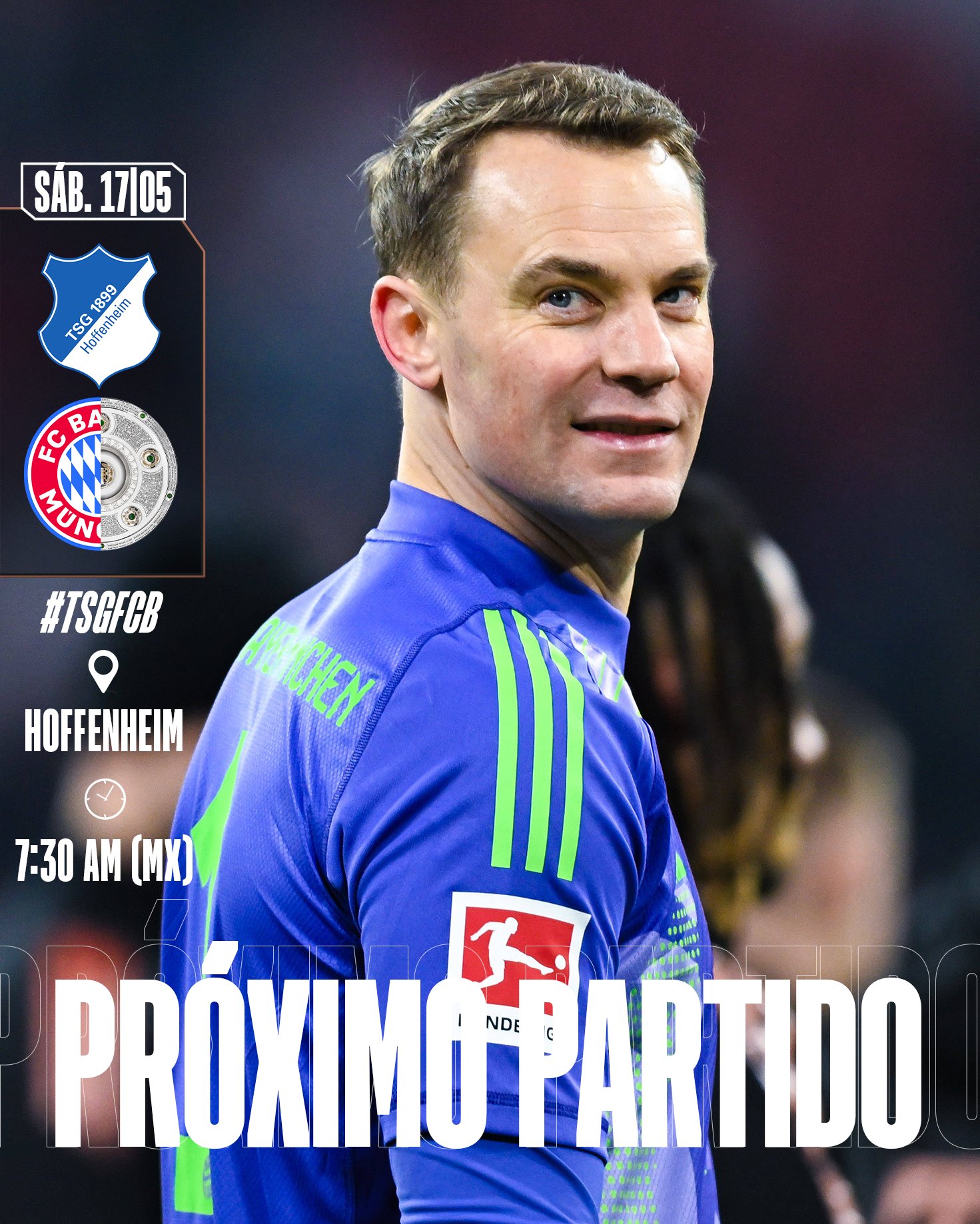 Bayern Múnich vs. Hoffenheim.