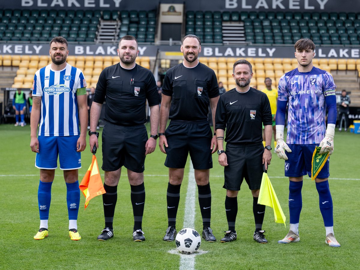 Norfolk FA County Cups (@ncfacountycups) on Twitter photo The Match Officials from the <a href="/NorfolkHire/">Norfolk Hire Ltd</a> #SeniorCup Final π
Referee: Ashley Tyne
Assistant Referees: Jordan Sandwell & James Sneddon
Fourth Official: Matthew Friend
#NorfolkFootball β½π The Match Officials from the <a href="/NorfolkHire/">Norfolk Hire Ltd</a> #SeniorCup Final π
Referee: Ashley Tyne
Assistant Referees: Jordan Sandwell & James Sneddon
Fourth Official: Matthew Friend
#NorfolkFootball β½π