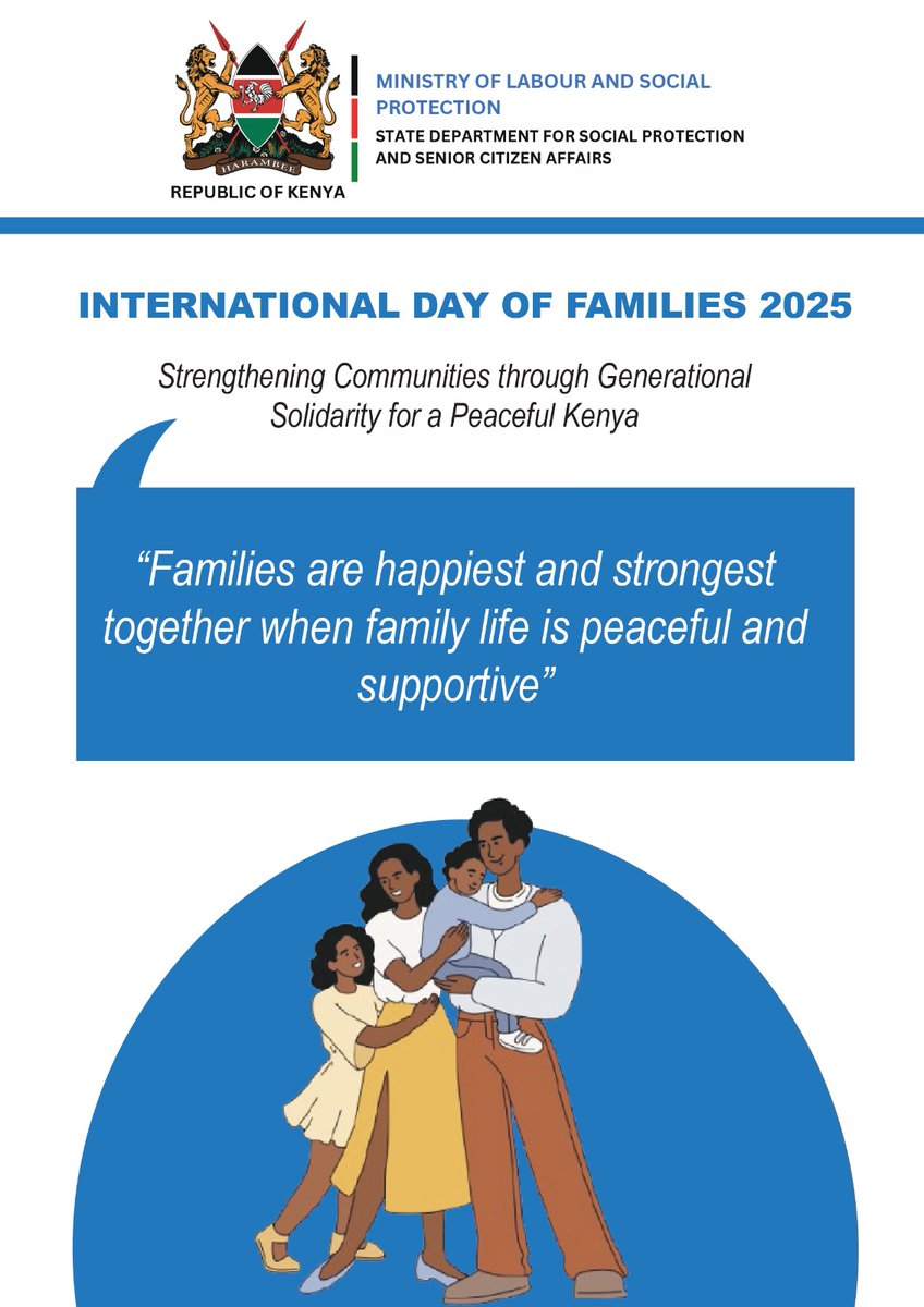 One world, many families — all connected by care and compassion

#IDOF2025
#InternationalDayOfFamilies