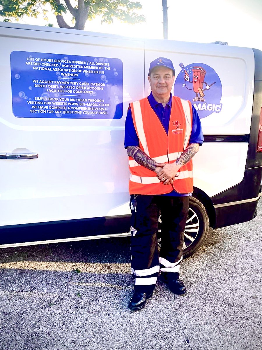 NAWBW_UK's tweet photo. Say hello to our latest member to join the NAWBW, Paul Crane from Bin Magic. https://t.co/O4bwnkK2MR https://t.co/ApPNhUV87I