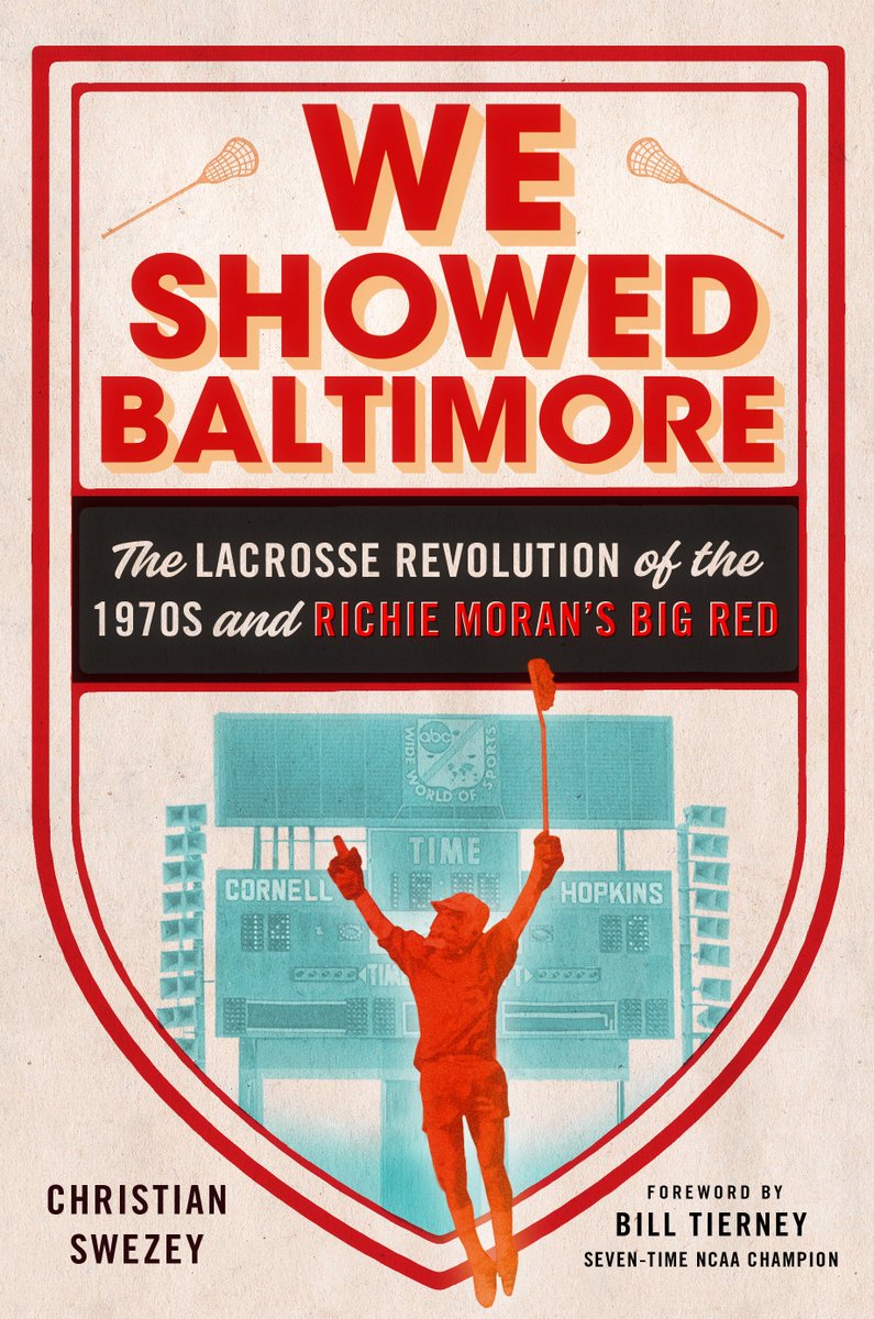 Getting ready for the NCAA Lacrosse quarterfinals this weekend? A new book examines the first NCAA tournament, an eight-team field riddled with administrative errors. At least one team nearly rescinded its invitation! 

"We Showed Baltimore" from Cornell Press.