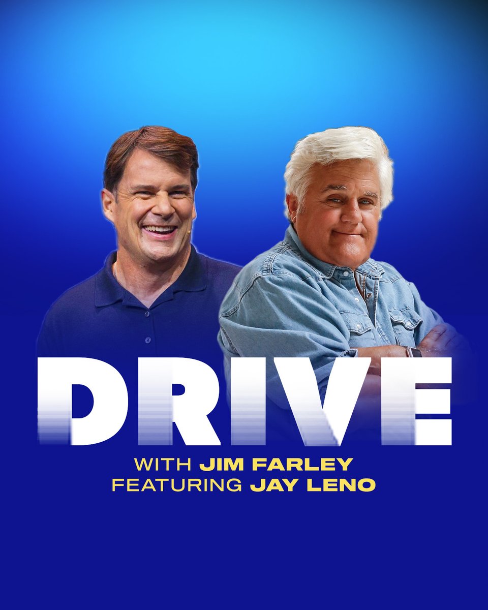It’s always a great time when I get to hang with @JayLeno! Whether we’re talking about cars, history, or... pirates, he always has interesting stories to share. Watch our conversation – and the final episode of DRIVE Season 3! – here: lnk.to/drivewithjimfa… #DRIVEpod