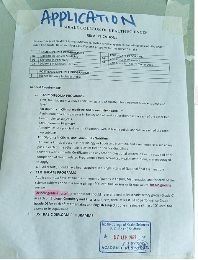 Mbale College of health sciences tweet media