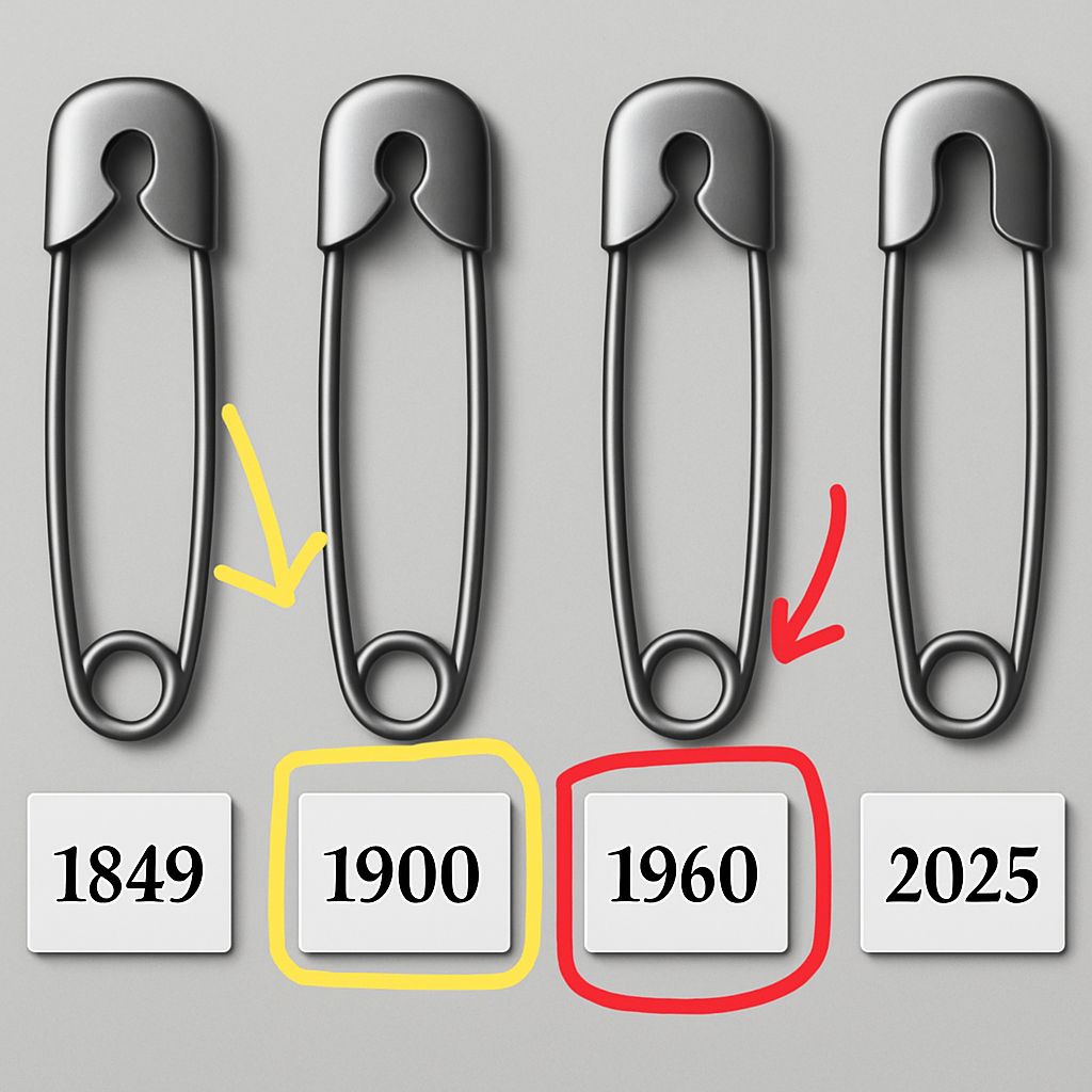 परफ़ेक्शन क्या होता है, सेफ़्टी पिन से सीखना चाहिए। ये दुनिया की इकलौती मानव निर्मित डिज़ाइन होने का दावा कर सकती है जिसमें इसके आविष्कार से लेकर अब  तक कुछ नहीं बदला है। 

 सेफ़्टी पिन का आविष्कार वाल्टर हंट ने 1849 में किया था। तब से ये वैसी की वैसी ही है। जै जै..!