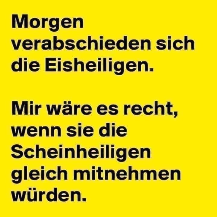 Das wäre wünschenswert...