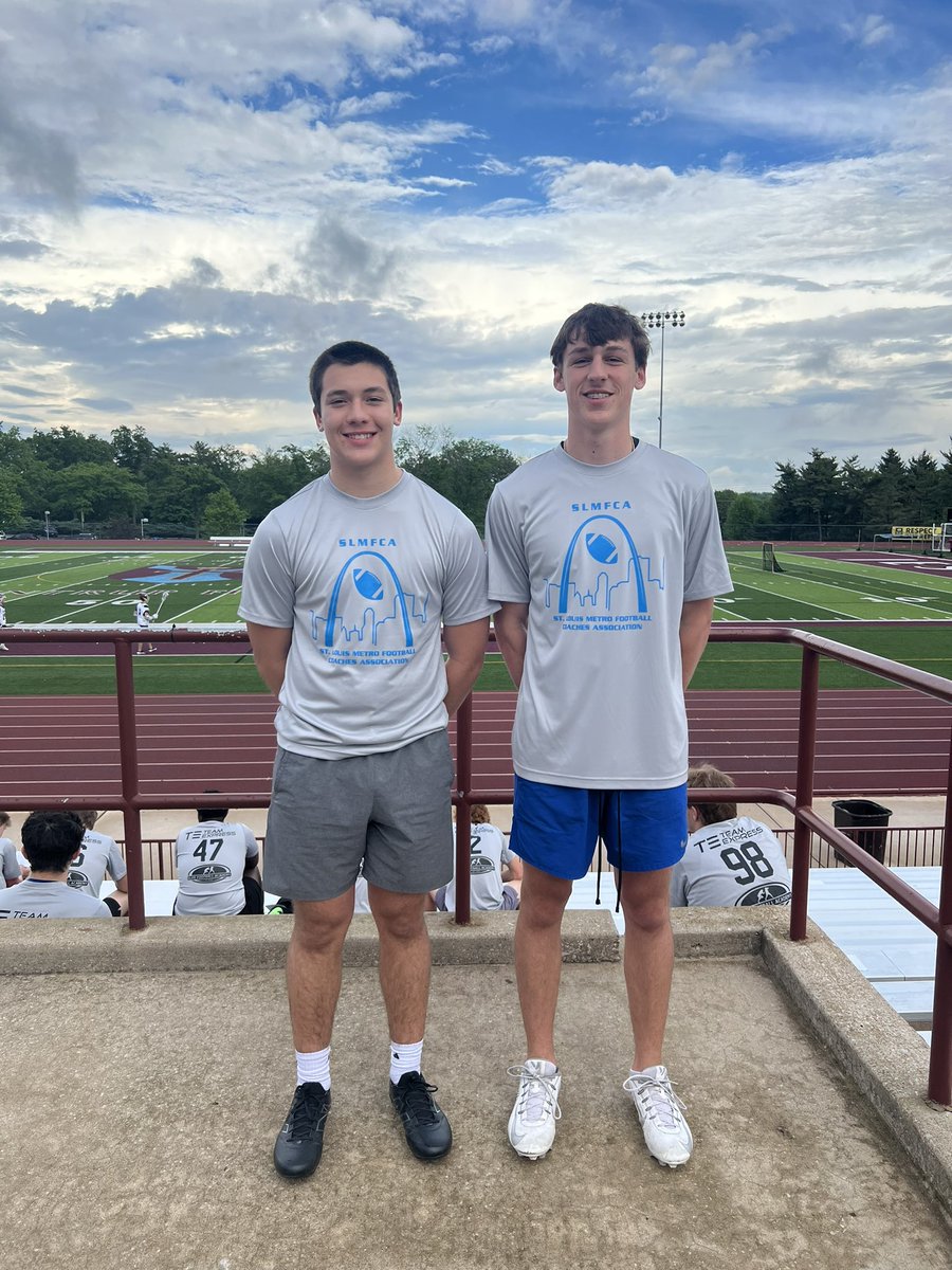 Coach Prentice Henderson (@revhenderson) on Twitter photo Them Dawgs put in some work at the SLMFCA Camp! Great job <a href="/cooperowens171/">cooper owens</a> and Gabe Moreno! Keep investing into yourselves!
#WeBuiltDifferentOnTheSouthSide
#Investment
#BeTRU
<a href="/FZS_Football/">Fort Zumwalt South Bulldog Football</a> <a href="/FZSJrBulldogs/">FZSJrBulldogs</a> <a href="/ZumSouth/">Bulldogs</a> Them Dawgs put in some work at the SLMFCA Camp! Great job <a href="/cooperowens171/">cooper owens</a> and Gabe Moreno! Keep investing into yourselves!
#WeBuiltDifferentOnTheSouthSide
#Investment
#BeTRU
<a href="/FZS_Football/">Fort Zumwalt South Bulldog Football</a> <a href="/FZSJrBulldogs/">FZSJrBulldogs</a> <a href="/ZumSouth/">Bulldogs</a>