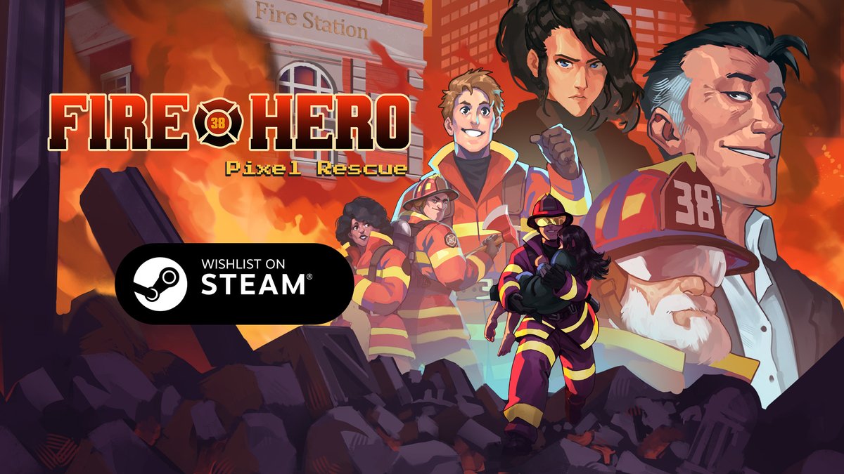Ravenlore_stu's tweet image. Our #pixelart firefigther game has a Free Demo available on steam (plenty of updates)!
It's the perfect time to try it out and whishlist it !
store.steampowered.com/app/3403090
#WishlistWednesday #indiegamedev #indiegame #gamedev #ドット絵 #インディーゲーム #videogame #platformer #fire