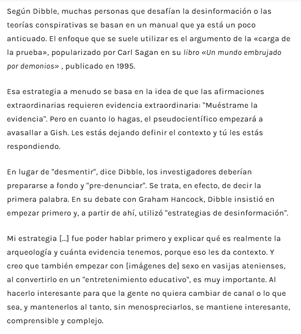 KanenasP's tweet photo. "En lugar de "desmentir", los investigadores deberían prepararse a fondo y "pre-denunciar" #PreBunk #PreBunking . Se trata, en efecto, de decir la primera palabra." https://t.co/8dD2PPB7Pl