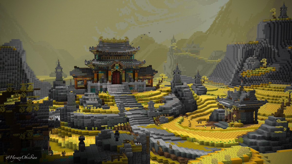 HyswxObsidian's tweet image. 丰收之谷(中式场景创作)
Harvest Valley.
——————————————————#Minecraft #Minecraftbuilds #minecraft建築コミュ #我的世界建筑