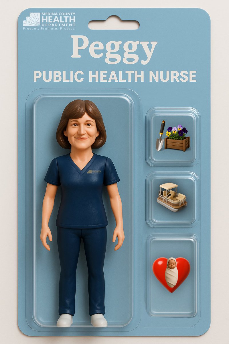 Happy National Nurses Week!

Our Public Health Nurse Peggy has been a nurse with MCHD for 25 years. She is a certified CPR instructor, and part of our Newborn Home Visit program! 

She loves to garden and being on the water in a pontoon boat!
