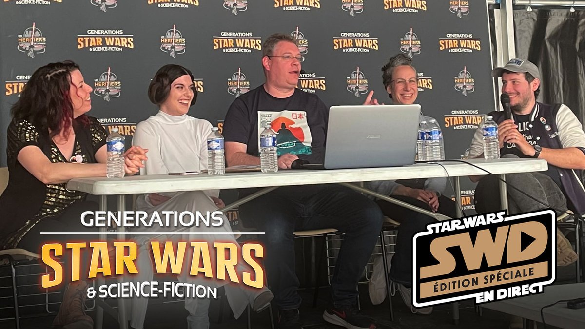 swendirect's tweet image. L'équipe de SWD et @Siha_Art se remémorent l'expérience de La Revanche des Sith et son l'impact sur leur fandom SW. L'enregistrement de la conférence SWD à @GenStarWars 2025 est disponible sur Youtube et en podcast.
▶️ YouTube : youtu.be/IqXxizvggHY
#StarWars #GenSW2025