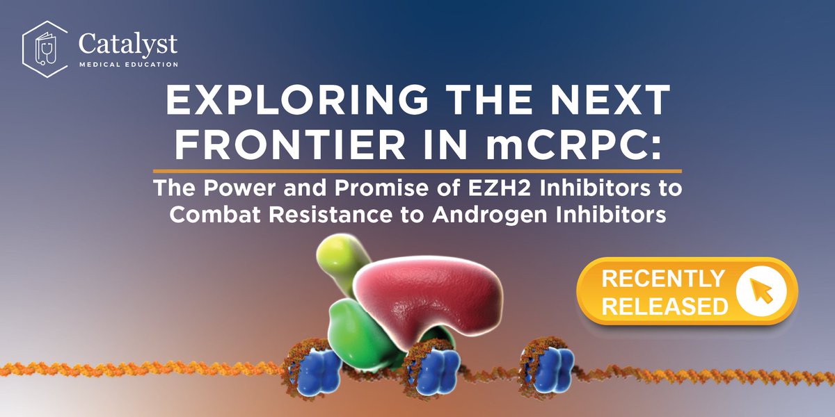 This activity will review the mechanisms of EZH2-related progression in metastatic castration-resistant prostate cancer (mCRPC), clinical evidence for emerging EZH2 inhibitors, and their potential treatment applications through practical case studies. nexusmedx.com/courses/194 #CME