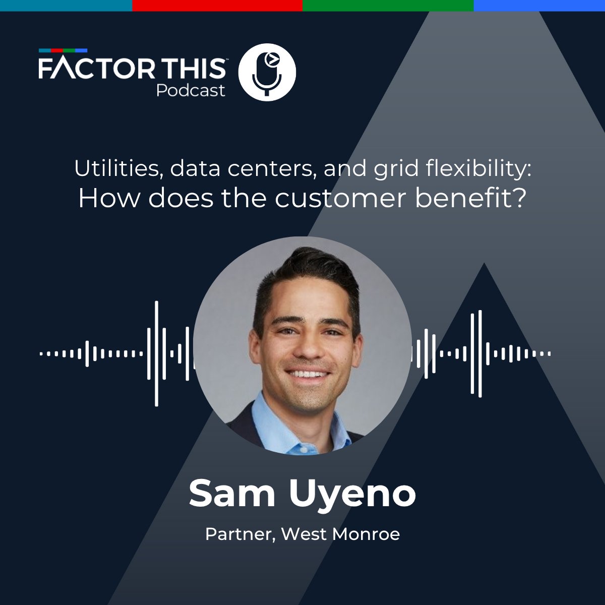 On Factor This, Sam Uyeno of <a href="/WestMonroe/">West Monroe</a> previews his talk at <a href="/DTECH/">DTECH</a> Data Centers and AI and explains how these centers could lower electricity prices.

🔗ow.ly/ztg650VSuEJ

#AIDataCenters #ElectricUtilities #DemandFlexibility