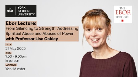 Get your ticket for the next instalment of the incredible Ebor Lecture series.

Join Professor Lisa Oakley on May 21 for: From Silencing to Strength: Addressing Spiritual Abuse and Abuses of Power.  👇
eventbrite.co.uk/e/from-silenci…