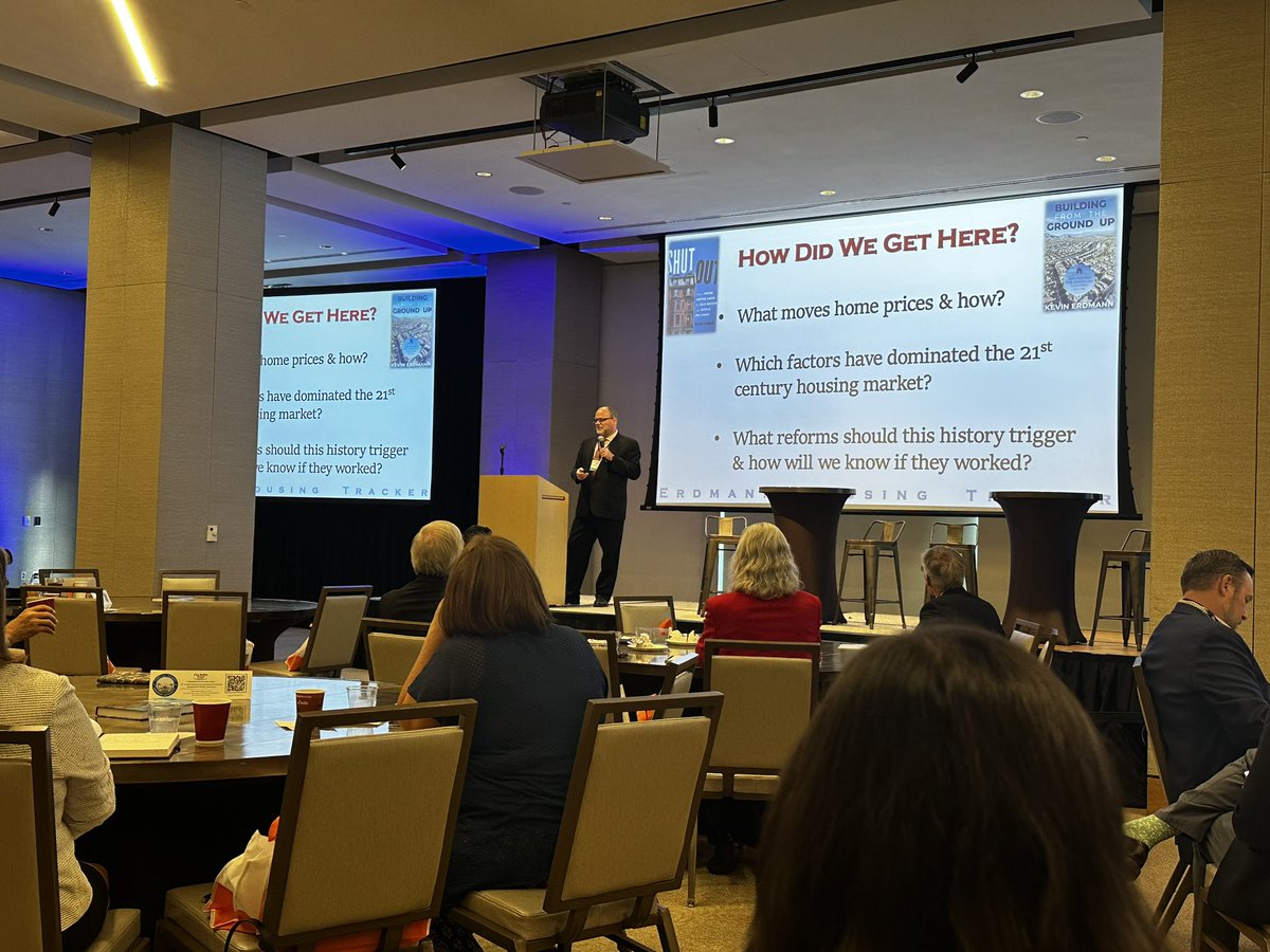 reasonpolicy's tweet image. The always interesting @KAErdmann kicking off the #FloridaHousingSummit talking about rethinking housing market realities.