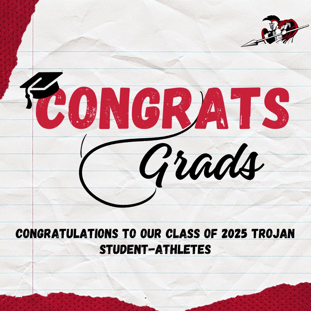 Student-athletes, Class of 2025!!!👩‍🎓 👨‍🎓 CONGRATULATIONS Trojans 🎉🎊