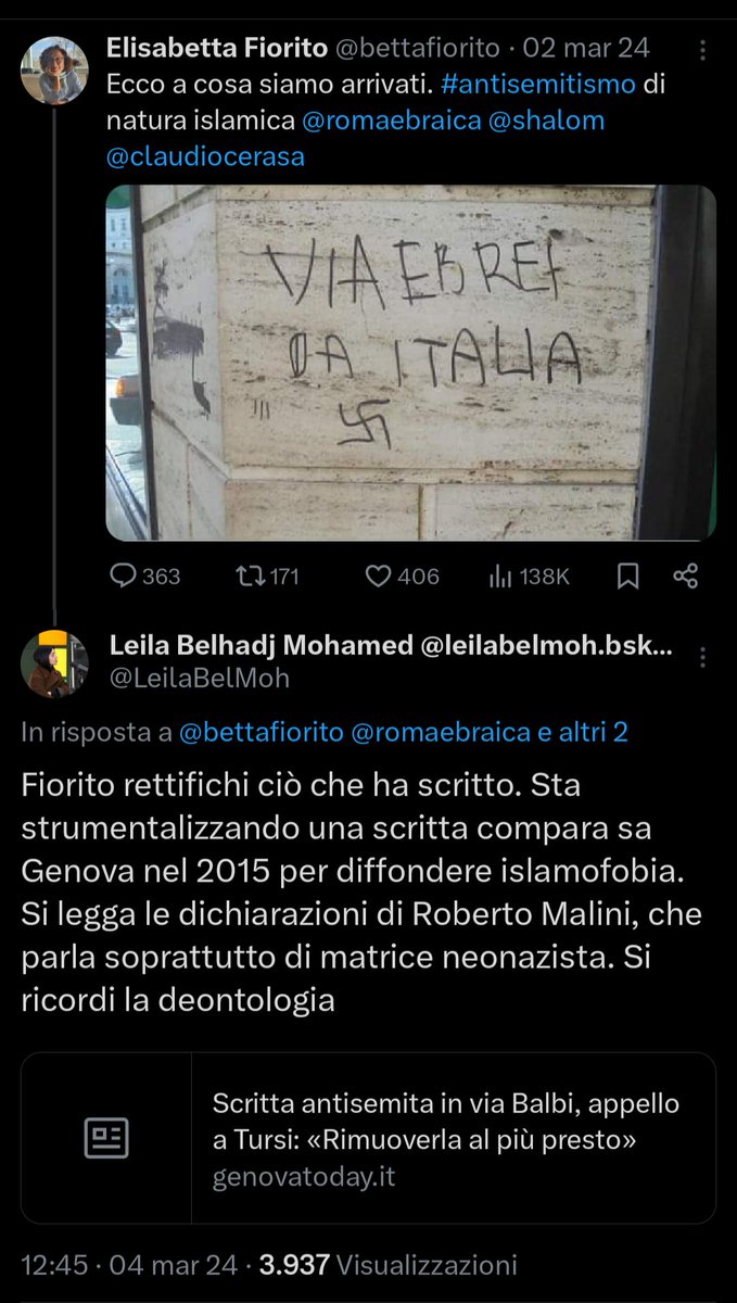 <a href="/v2Dark/">Dark</a> Ma poi proprio lei che parla di credibilità ahahahah, ma cosa cazzo tocca leggere.