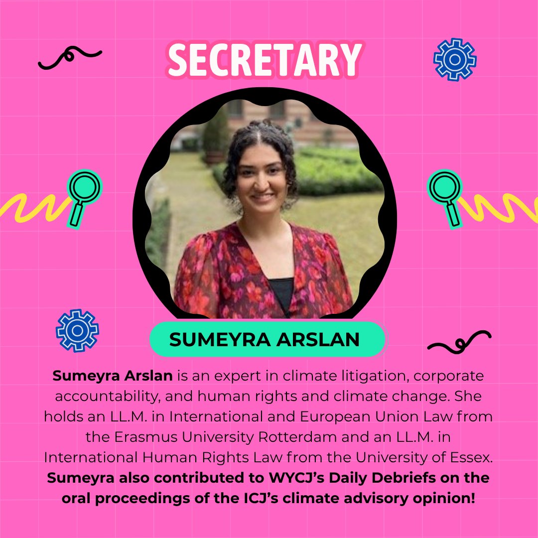 ✨ MEET THE BOARD!  Behind every milestone of WYCJ is the dedication, vision, and relentless effort of our members. At the core of our journey lie three remarkable leaders who turned ambition into action – meet our Board Members Aoife, Lianne and Sumeyra! 💚