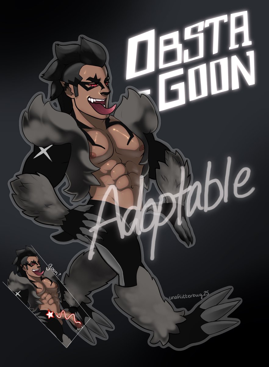 ~Obstagoon(er) Gijinka Adopt~
$60 comes with leaky wiener variant
DM if interested.
Paypal.
First come first serve~