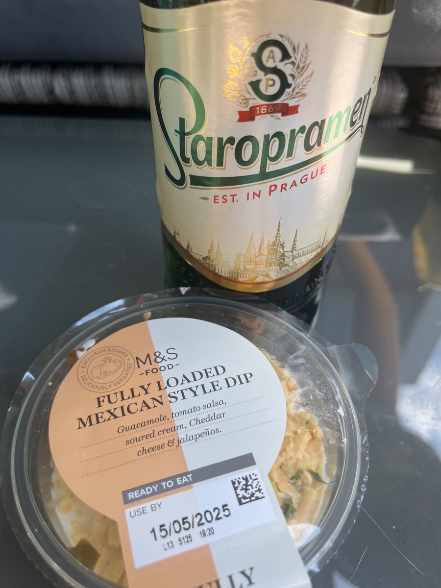 GREAT LITTLE SNACK 😋😋😋

BOOSH ☀️🎶😎🍻
<a href="/marksandspencer/">M&S</a>