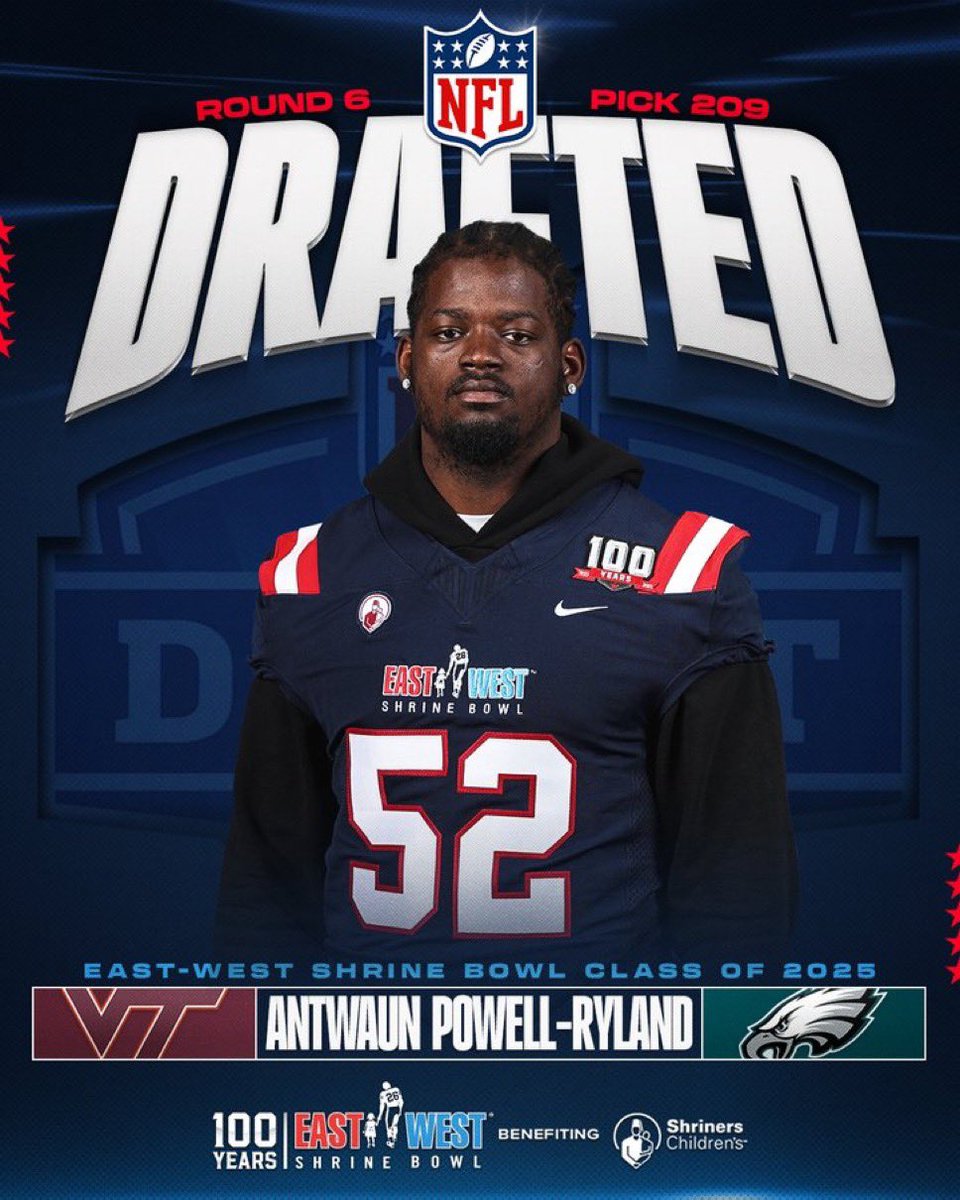 Eric Galko (@ericgalko) on Twitter photo Eagles have consistently done a fantastic job in the draft, especially on Day 3. As they’ve said, they’re looking for STARTERS, not just rotational players, later in the draft. They took THREE <a href="/ShrineBowl/">East-West Shrine Bowl</a>-ers too.
🧠Drew Kendall - Experienced, Athletic OC
🦾Kyle McCord - Eagles have consistently done a fantastic job in the draft, especially on Day 3. As they’ve said, they’re looking for STARTERS, not just rotational players, later in the draft. They took THREE <a href="/ShrineBowl/">East-West Shrine Bowl</a>-ers too.
🧠Drew Kendall - Experienced, Athletic OC
🦾Kyle McCord -