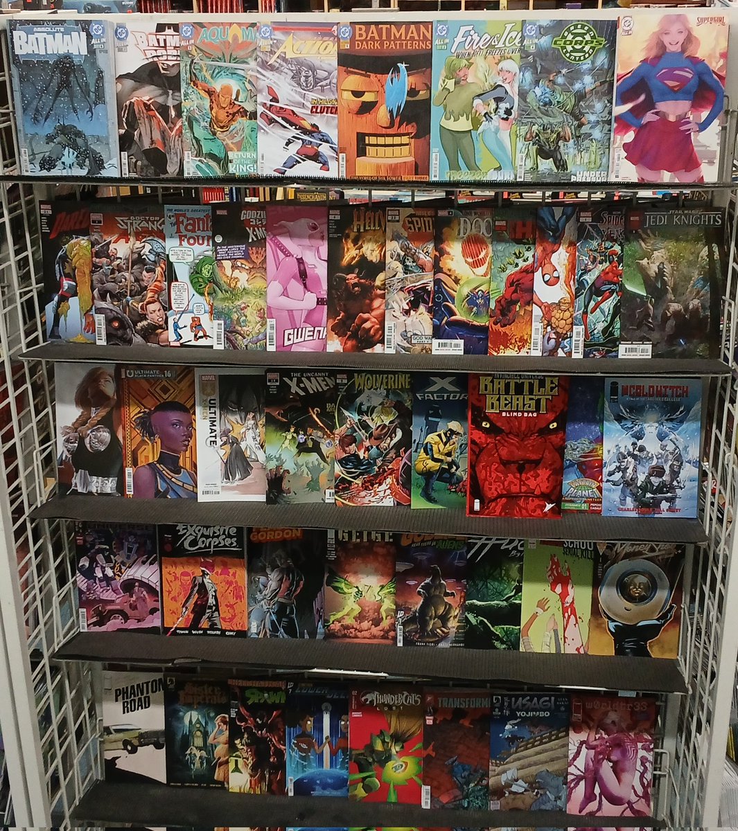 This Week's New Comics are ready, including the highly anticipated Battle Beast #1!