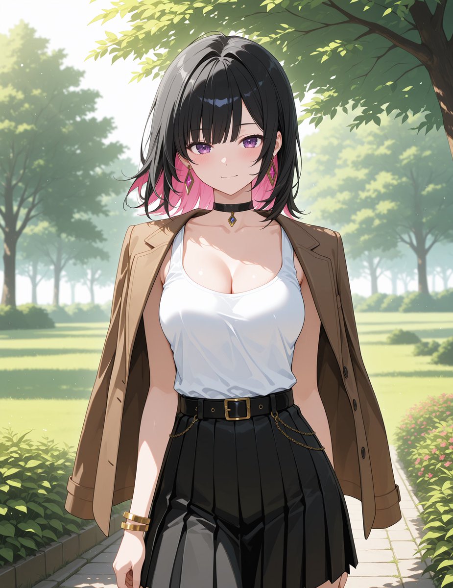 _ice_maker's tweet image. Chloe hanamori:”welcome manager-san, I asked you to come and keep me company… I-I don’t think it’s a date but maybe you’re right then, let’s enjoy this date of ours”

#aiart #aiartwork #aiartists #aiartcommunity
#AIイラスト #animepic #kawaiigirl #animegirl